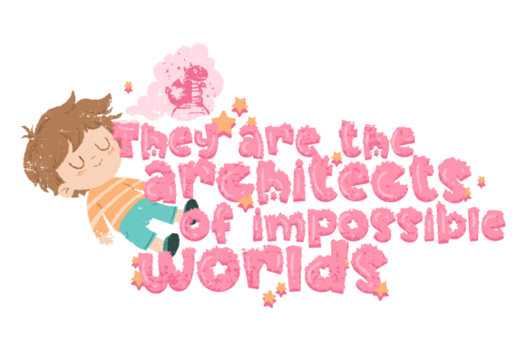 Architects of Impossible Worlds Graphics for Local Branding