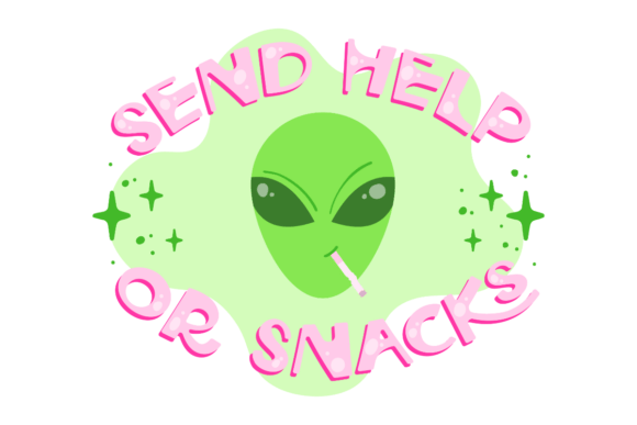 Help or Snacks Graphics for Creative Publishers