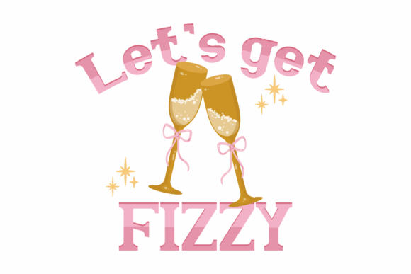 New Year Fizzy Fun Graphics for Crafts