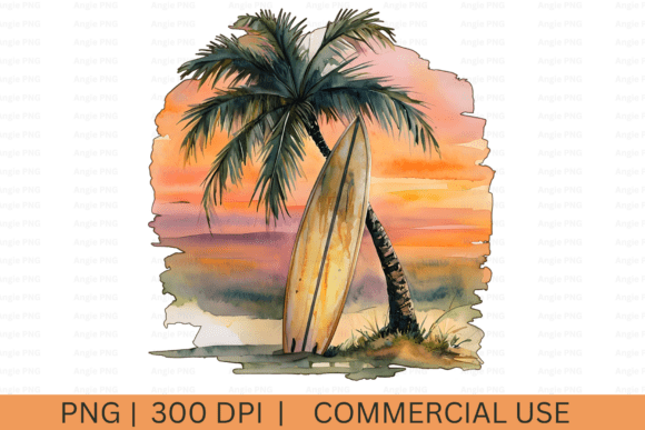 Summer Palm Tree PNG